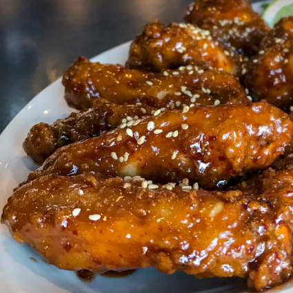 korean fried chicken wings